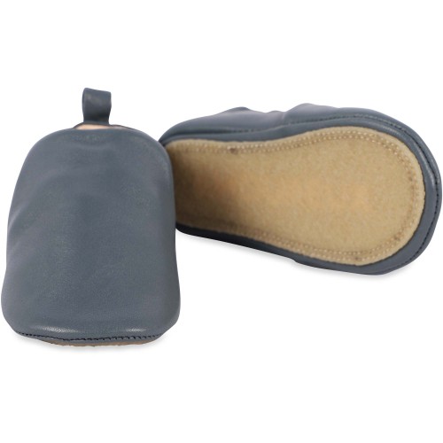 Amour Leather Baby Shoes in Blue