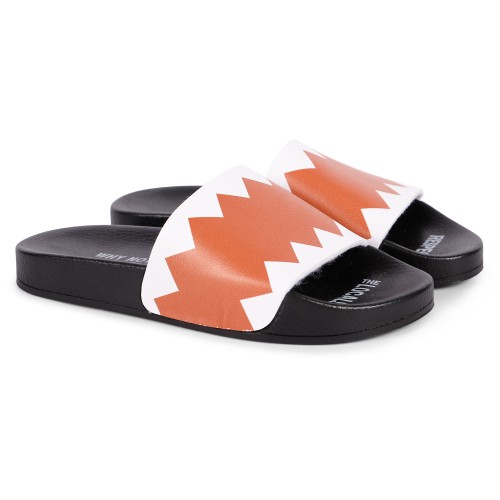 Unisex Geometrical Print Flip Flops