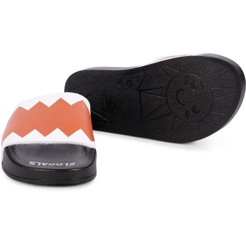 Unisex Geometrical Print Flip Flops