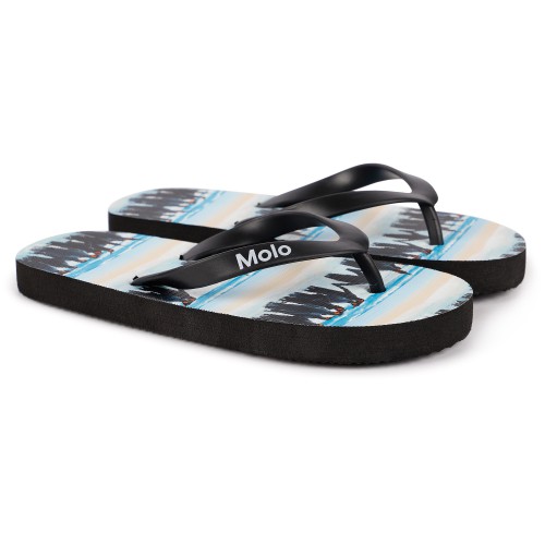 Penguin Stripe Flip-Flops