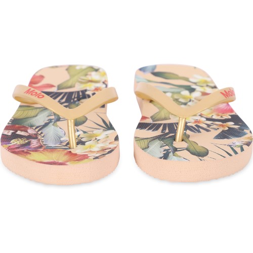 Hawaiian Flowers Print Flip Flops Hawaiian Flowers Print Flip Flops