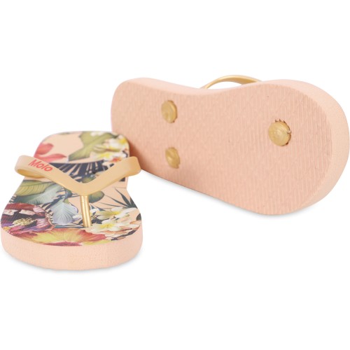 Hawaiian Flowers Print Flip Flops Hawaiian Flowers Print Flip Flops